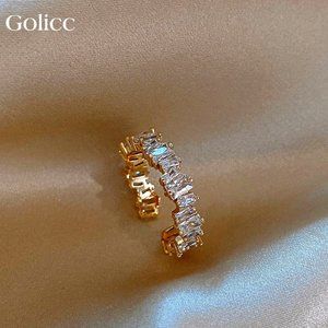 GOLICC Premium Zircon Open Ring